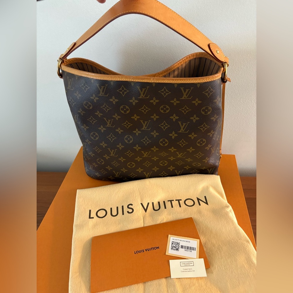 Louis Vuitton Delightful MM New Model M50156 with box, dust bag, original tags - Picture 1 of 11
